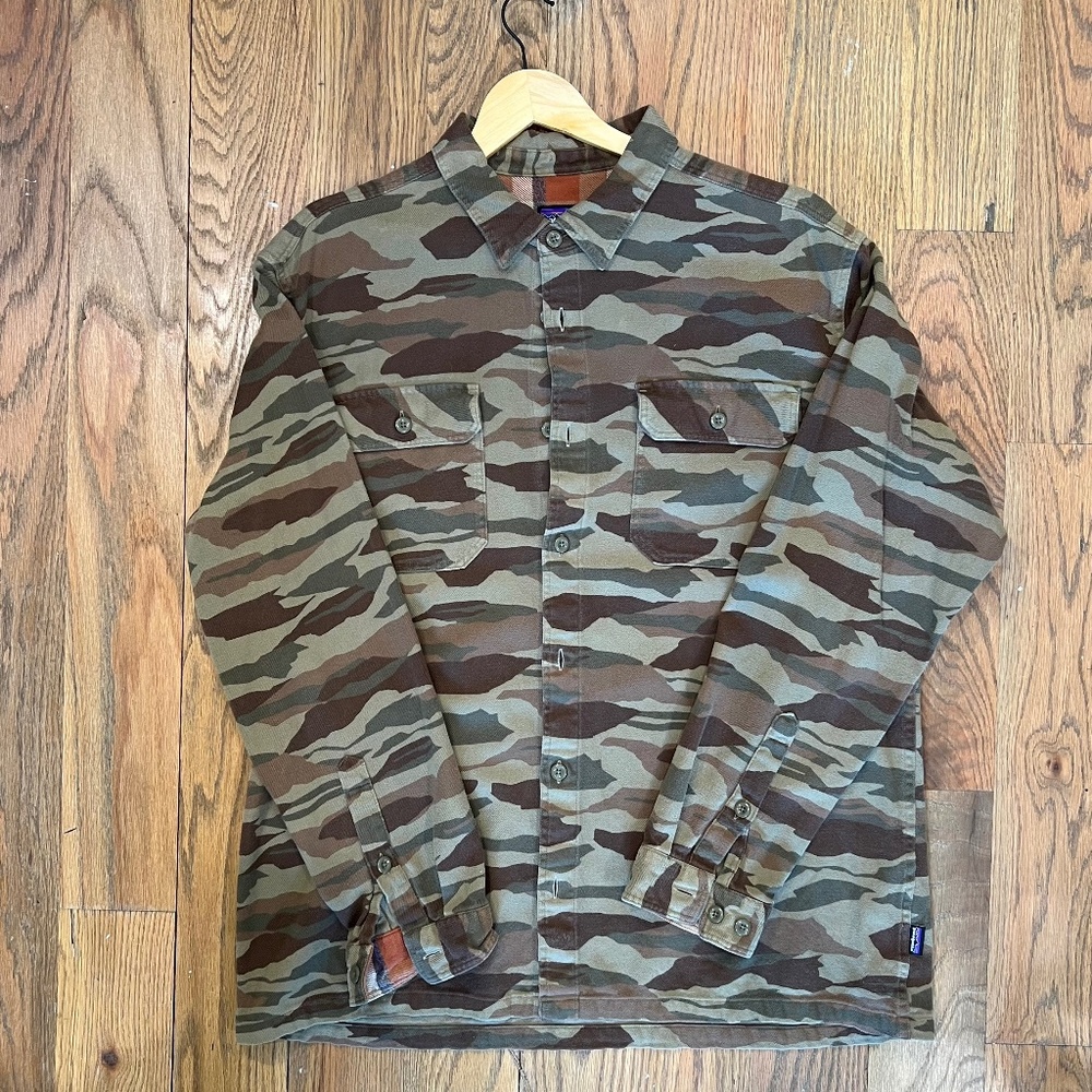 Men's Long-Sleeved Fjord Flannel Shirt (XL)